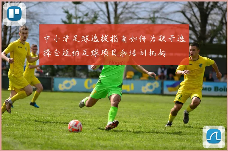 中小学足球选拔指南如何为孩子选择合适的足球项目和培训机构